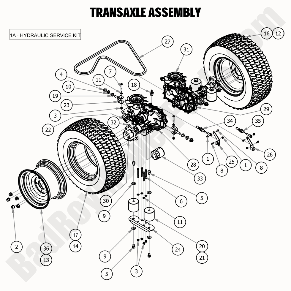 2020 Maverick Transaxle Assembly